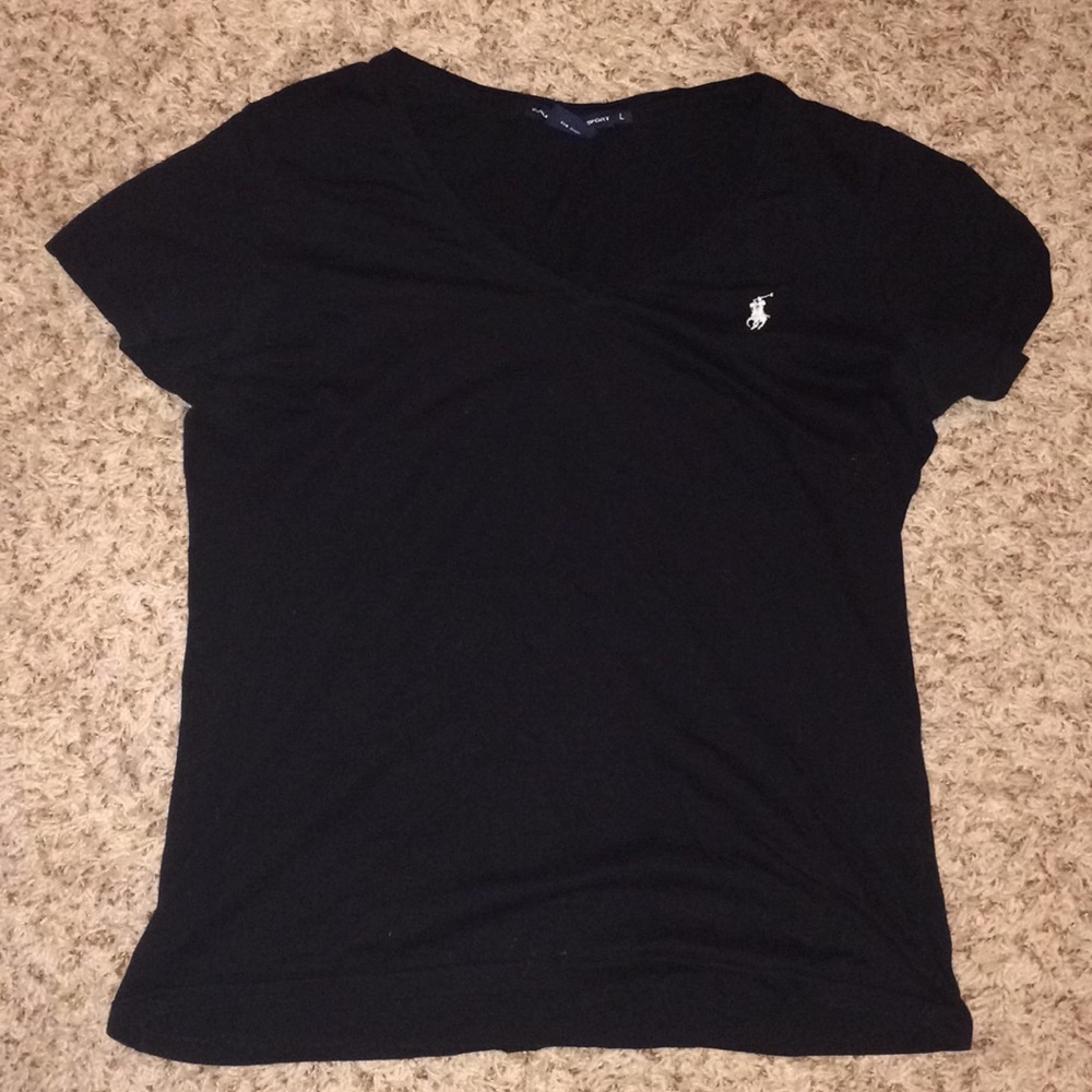Ralph Lauren Sport black short sleeve t-shirt